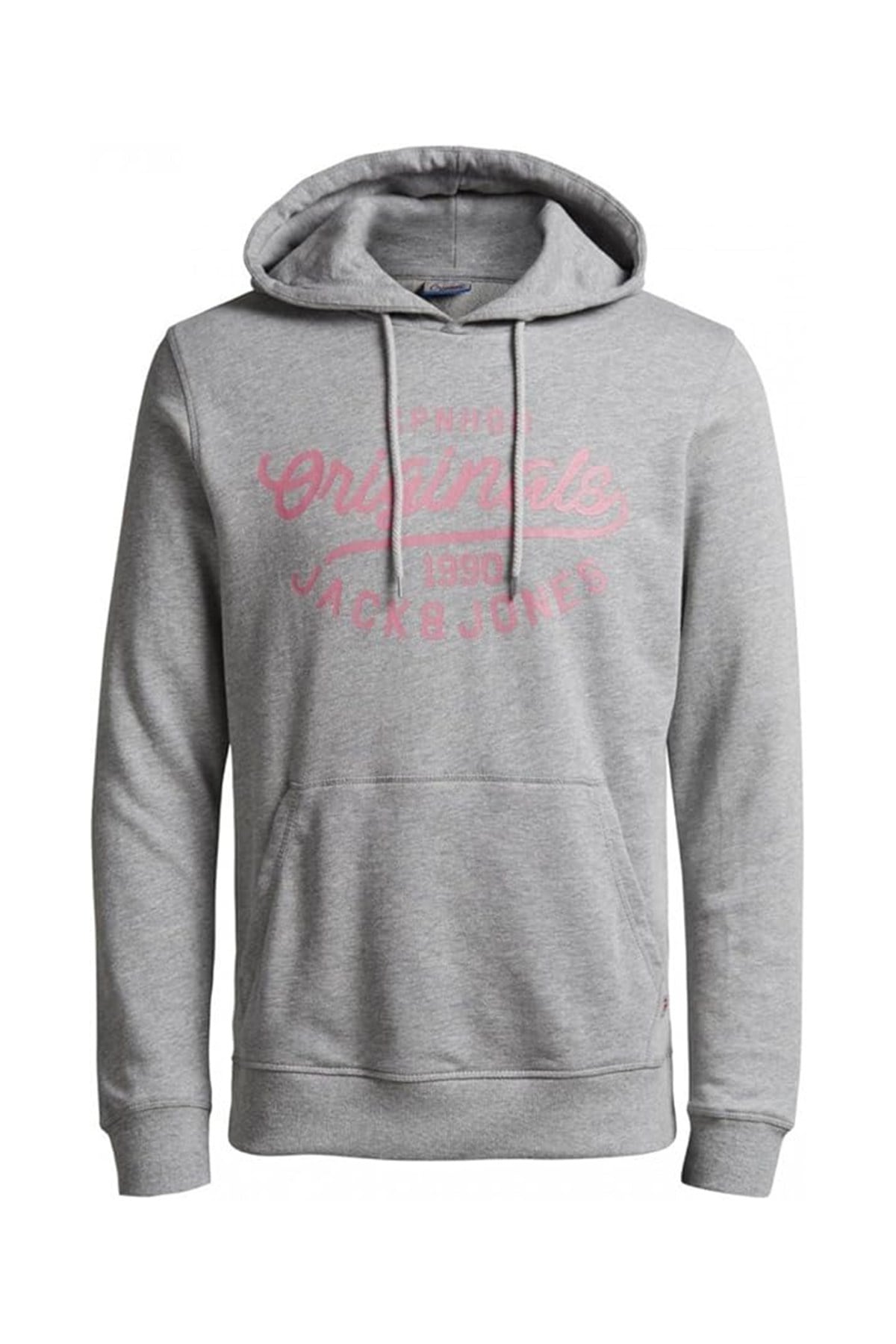 JACK & JONES ERKEK SWEATSHIRT 12115957-LIGHT-GREY