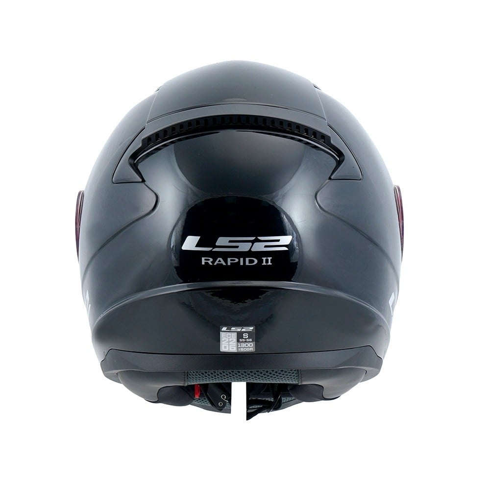 LS2 RAPID II MOTOSİKLET KASKI FF353-SOLID-GLOSS-BLACK
