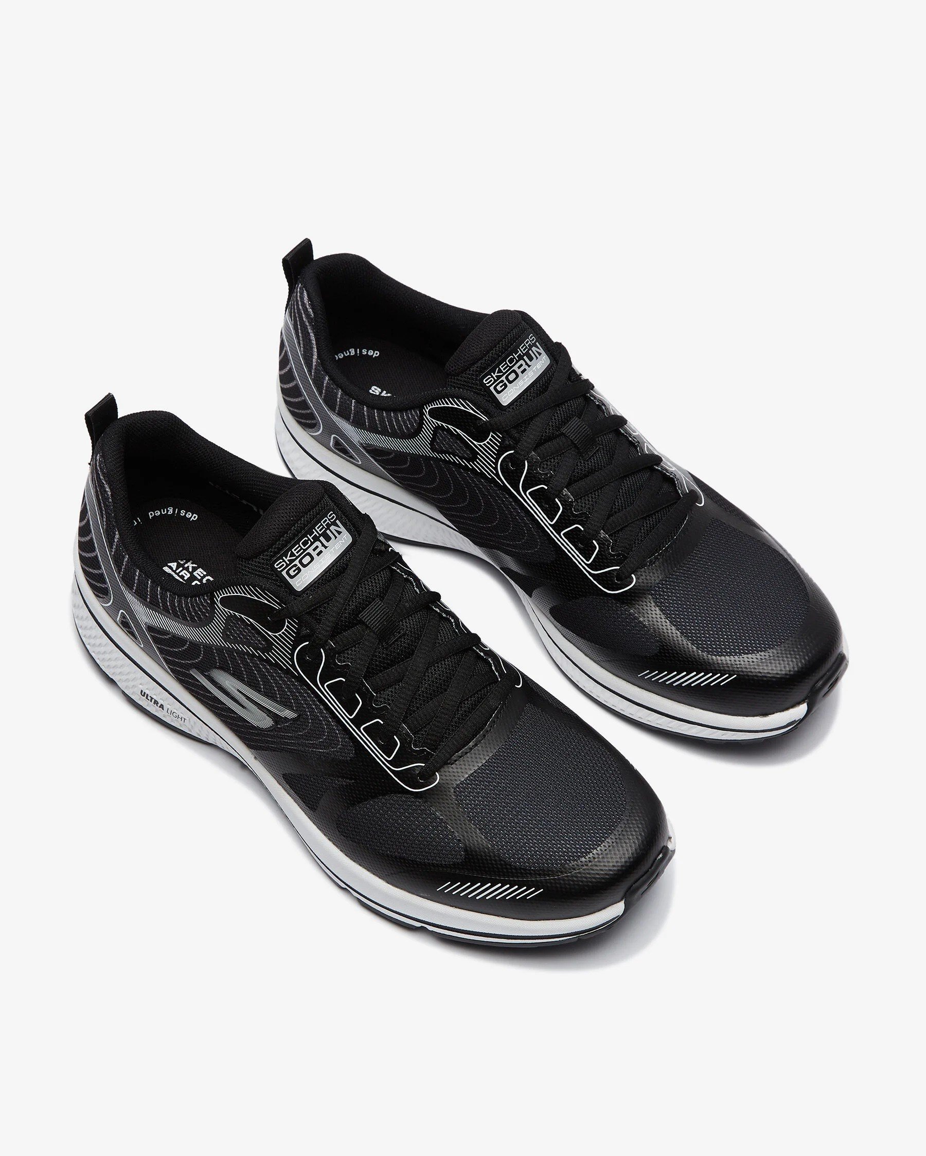 SKECHERS CONSISTENT ERKEK AYAKKABI 220035-BKW