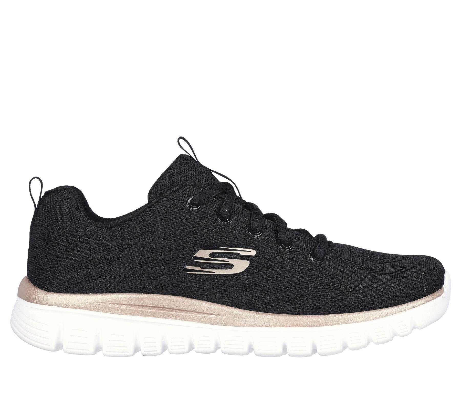 SKECHERS GRACEFUL-GET CONNECTED KADIN AYAKKABI 12615-BKGD
