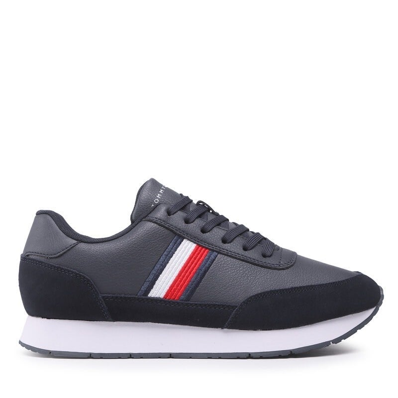 TOMMY HILFIGER CORE EVA RUNNER CORPORATE LEA ERKEK AYAKKABI FM0FM04397-DW5