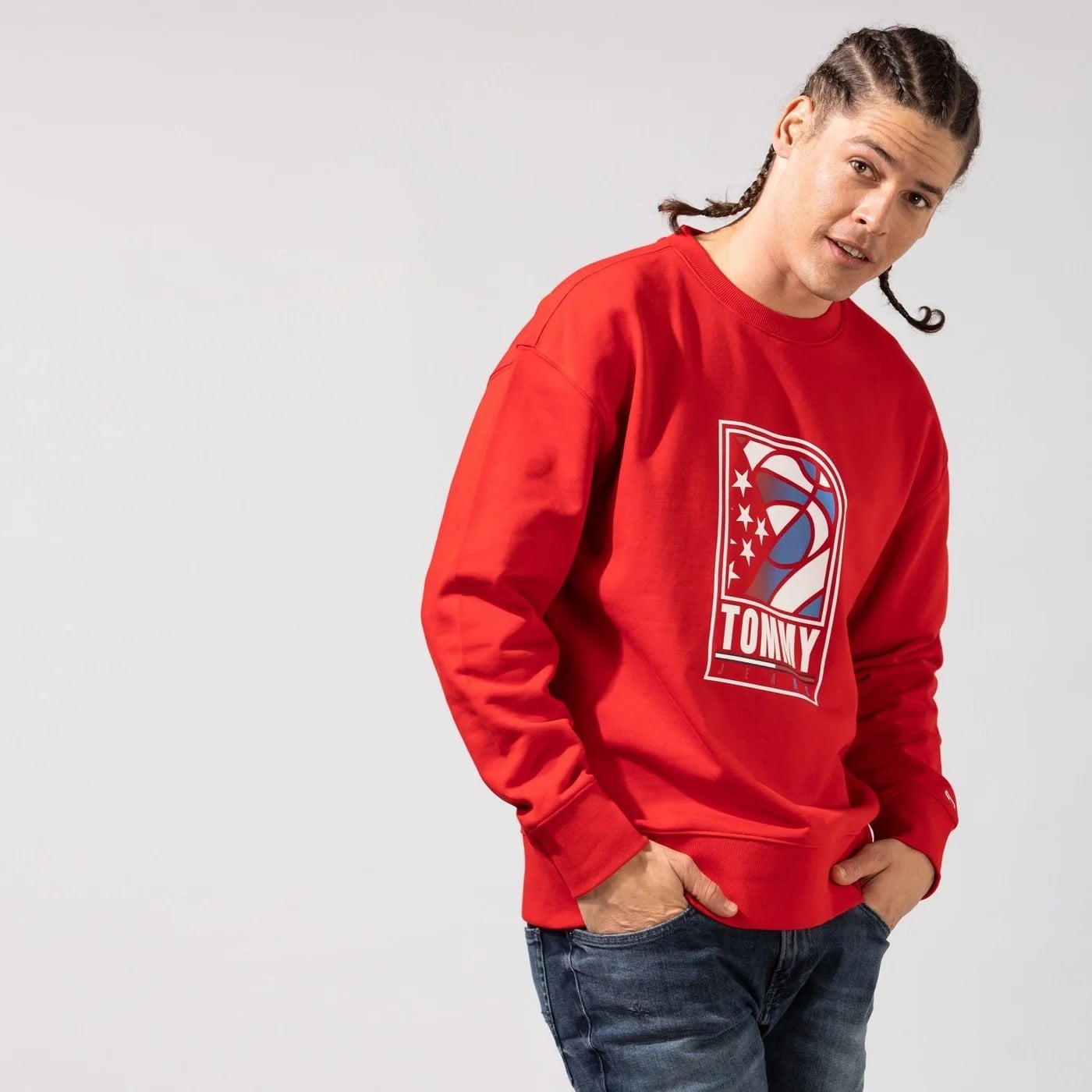 TOMMY HILFIGER ERKEK SWEATSHIRT DM0DM10661-XNL