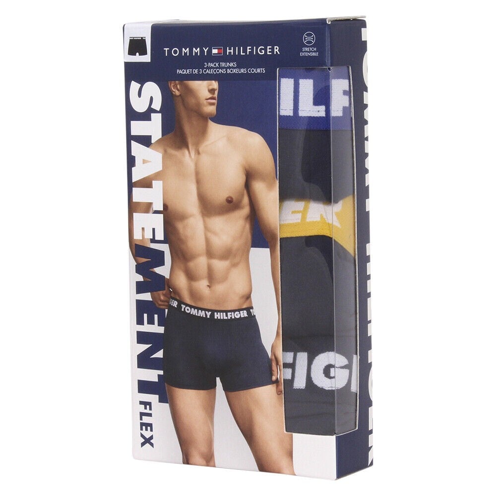 TOMMY HILFIGER STATEMENT FLEX ERKEK 3 LÜ BOXER 09T3798-962
