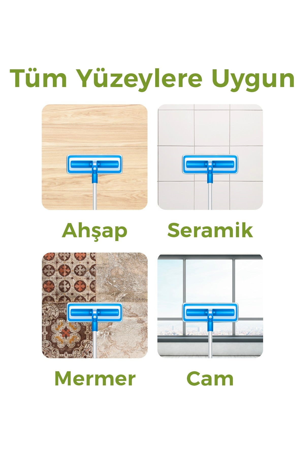 Easy Clean Lotus Çiçeği Kokulu Mopa Uyumlu Yer Temizlik Havlusu 2x50 100 Yaprak