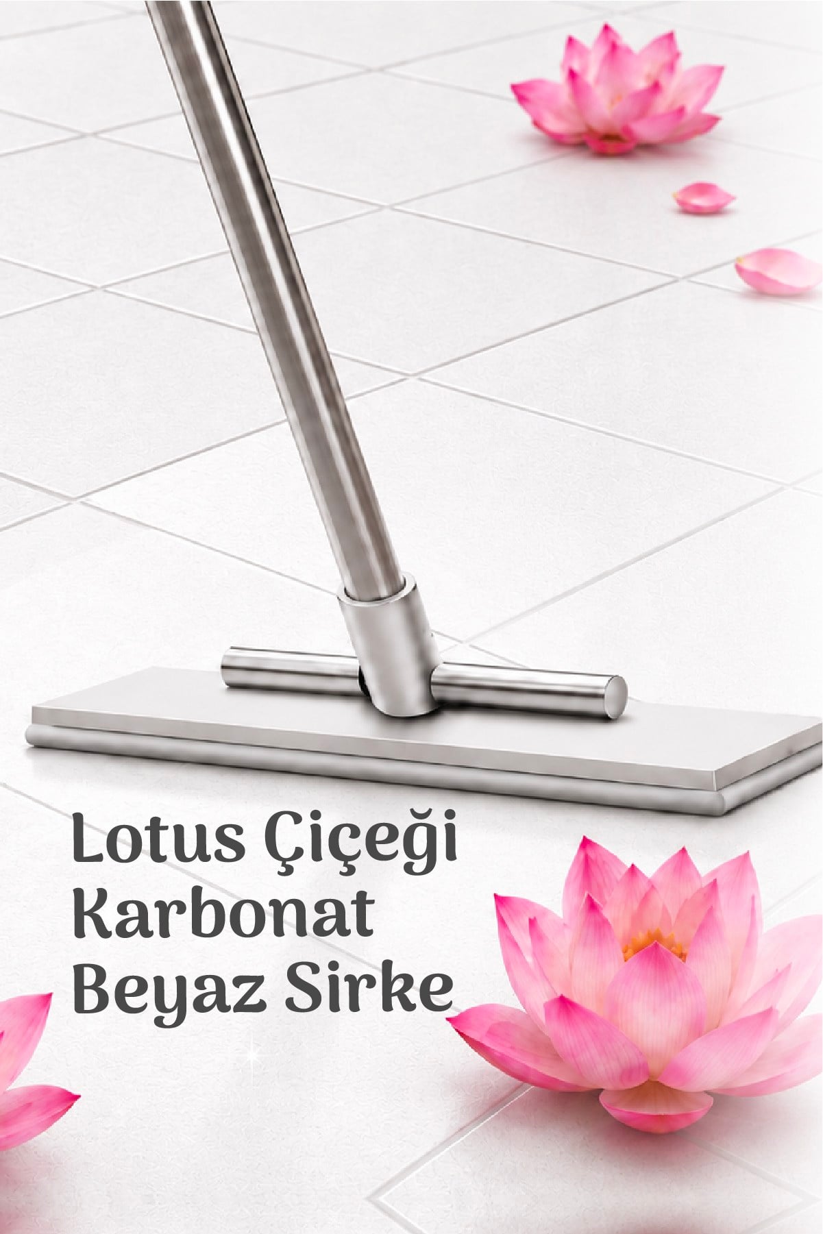 Easy Clean Lotus Çiçeği Kokulu Mopa Uyumlu Yer Temizlik Havlusu 3x50 150 Yaprak