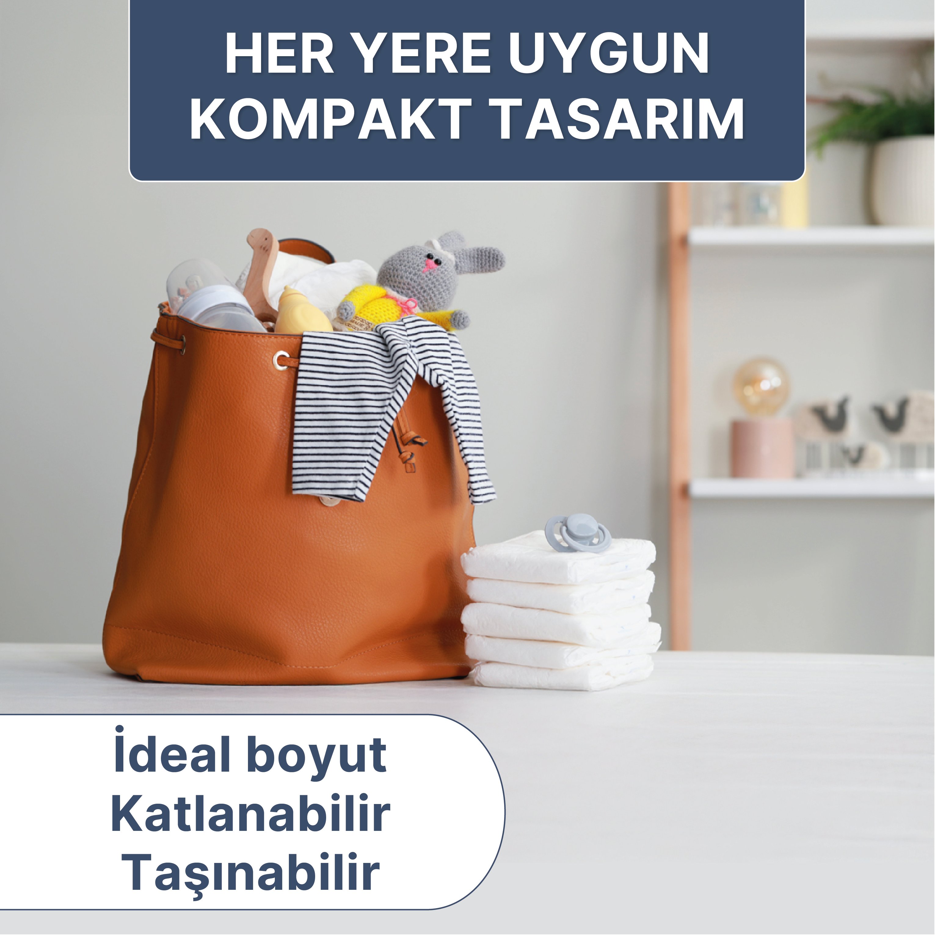 Paddlers 8x10 80 Adet Bebek Bakım Örtüsü (60X60 Boyutunda)