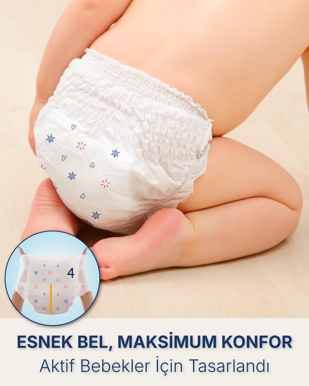 Paddlers Külot Bebek Bezi 5 Numara Junior 72 Adet (11-18 Kg) Ekstra Fırsat Paketi