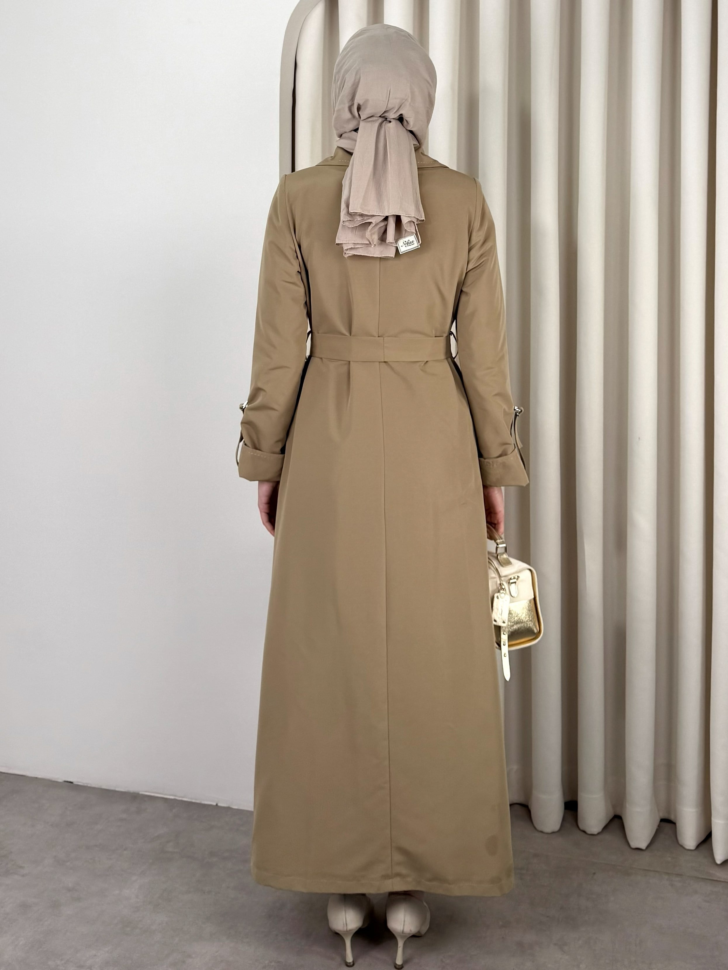 ASİL TRENCH CAMEL