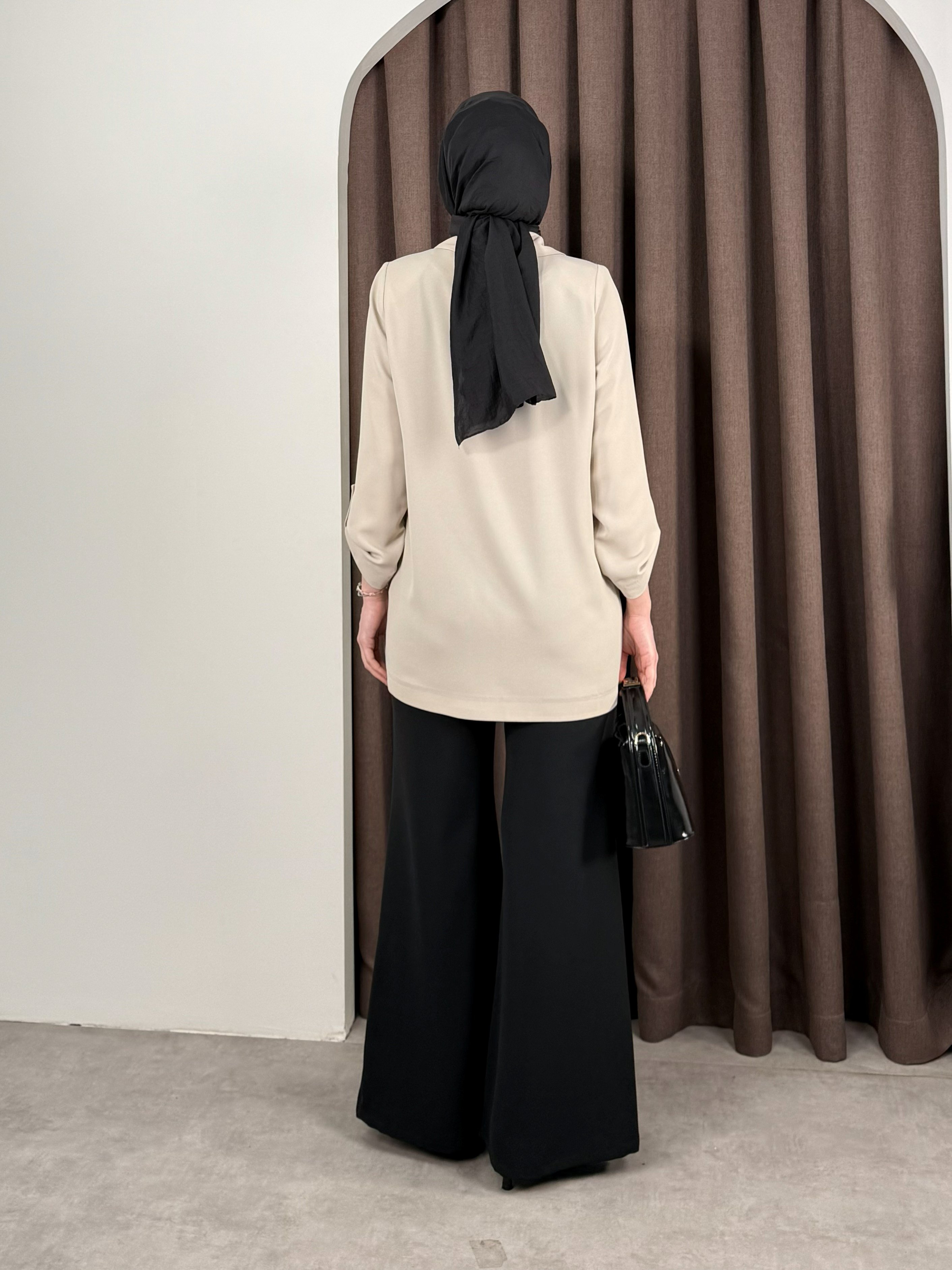 BLAZER CEKET BEJ