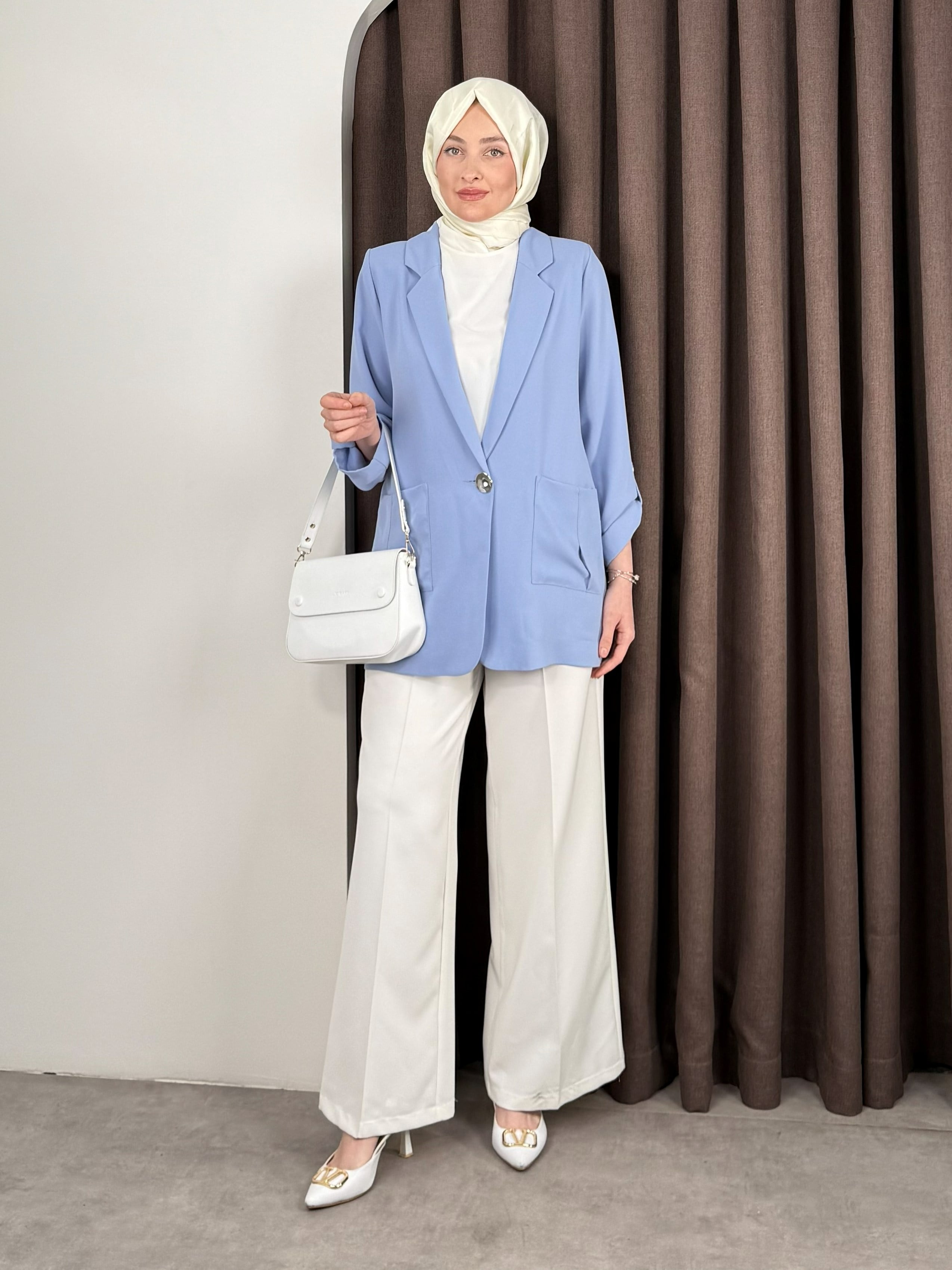 BLAZER CEKET LİLA