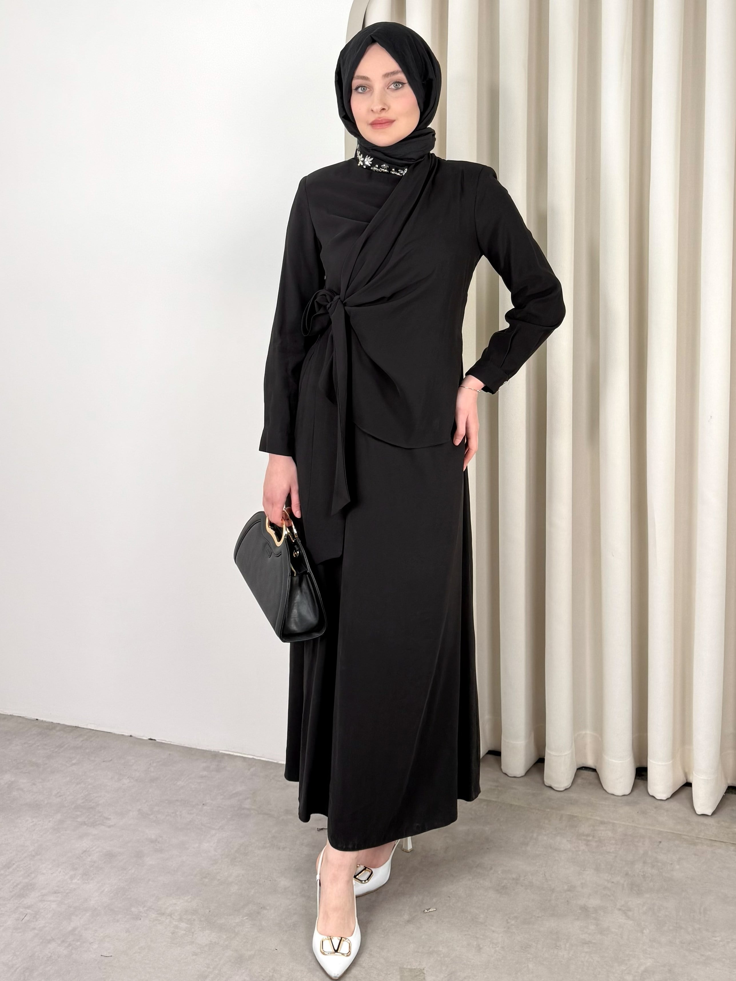 ELSA ELBİSE SİYAH