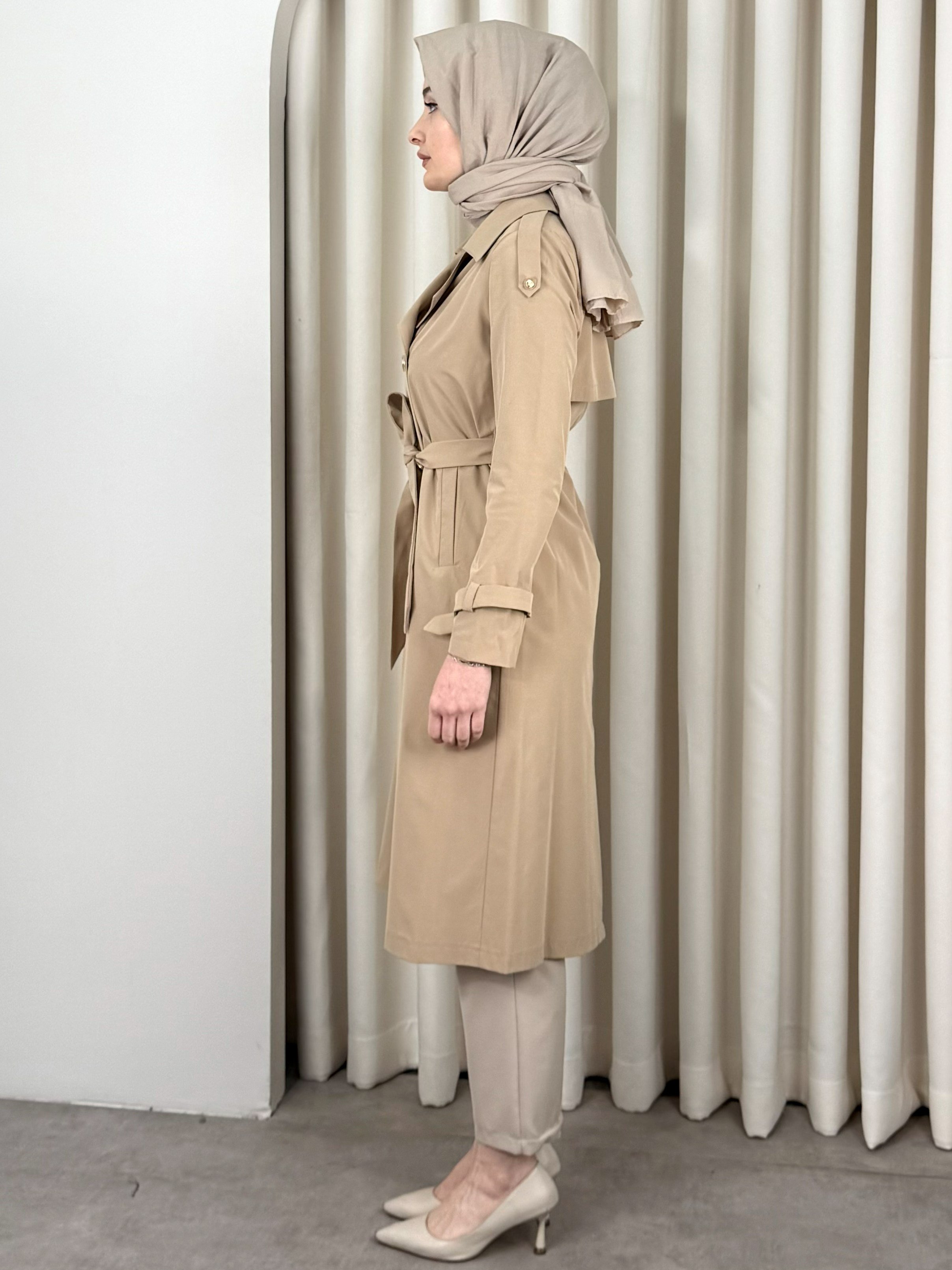 ESİLA TRENCH CAMEL