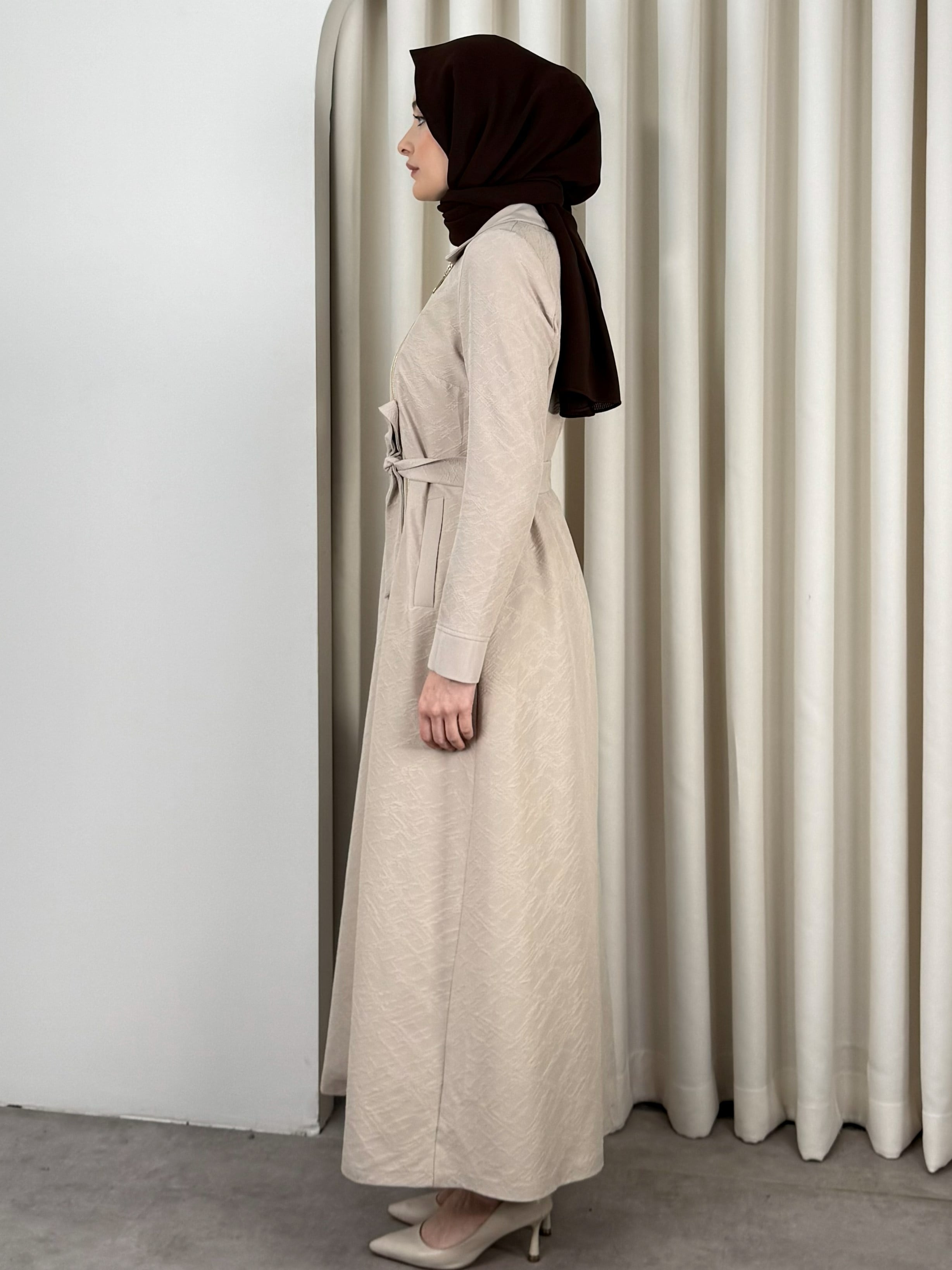 LİSA TRENCH BEJ