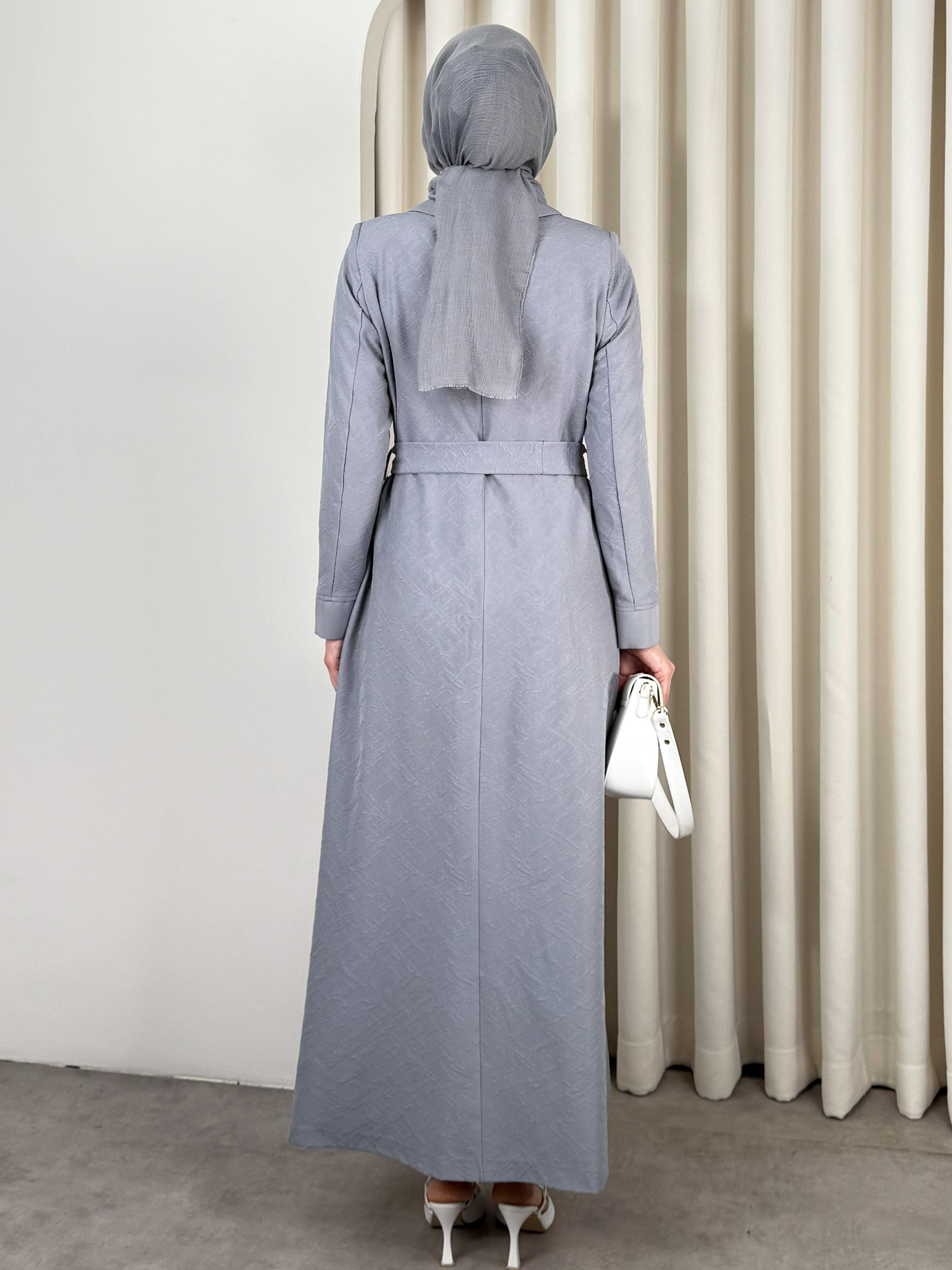 LİSA TRENCH MAVİ