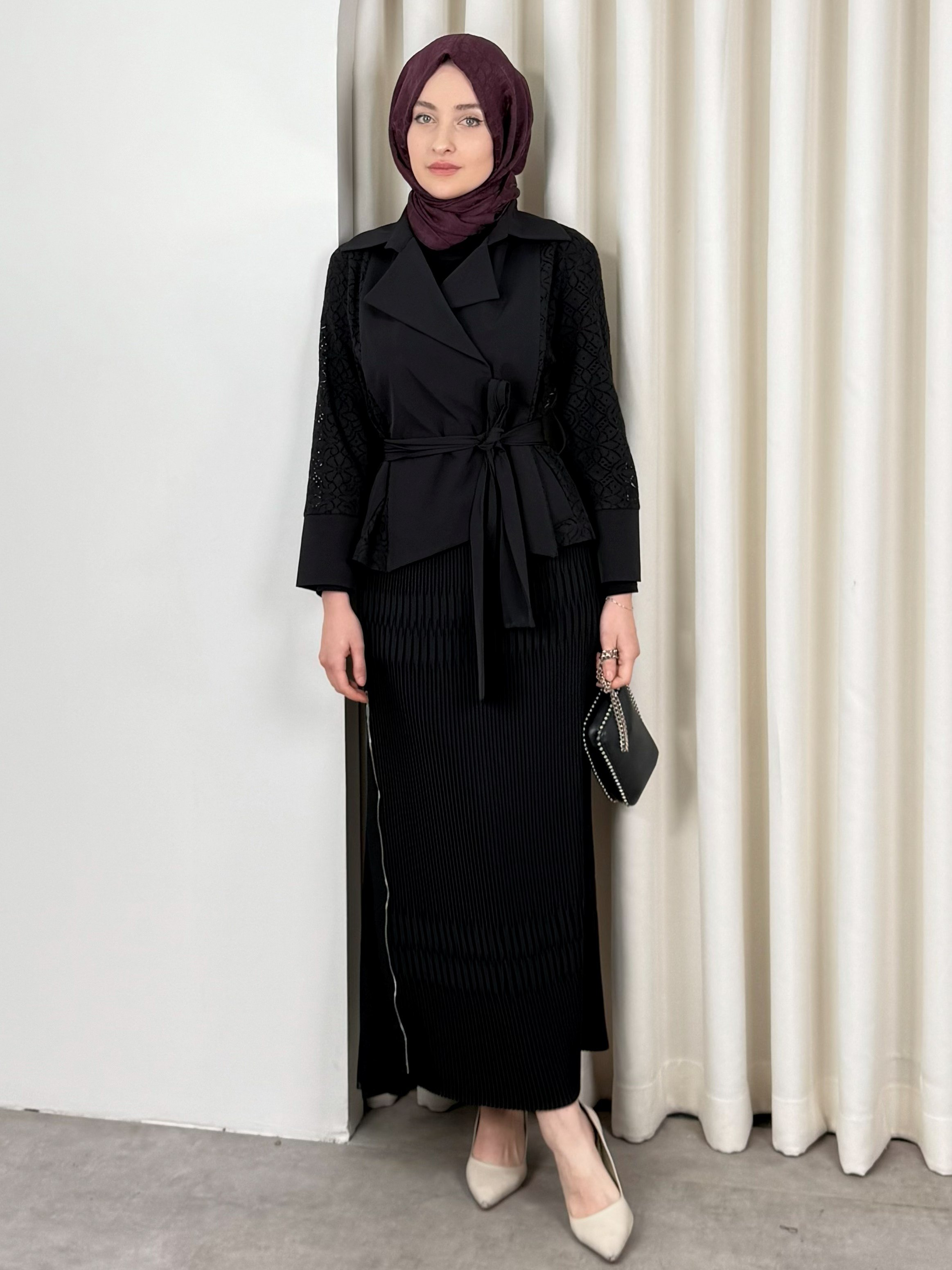 ZENNA CEKET SİYAH