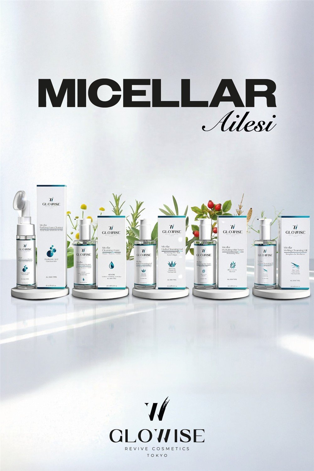 Glowise Micellar Makyaj Temizleme Suyu 200 ml