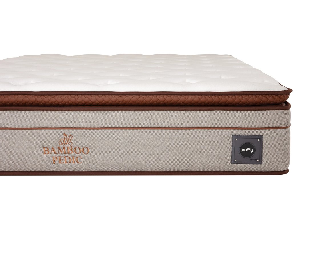 Puffy Bamboo Pedic Yatak Yastık ve Alez Hediyeli
