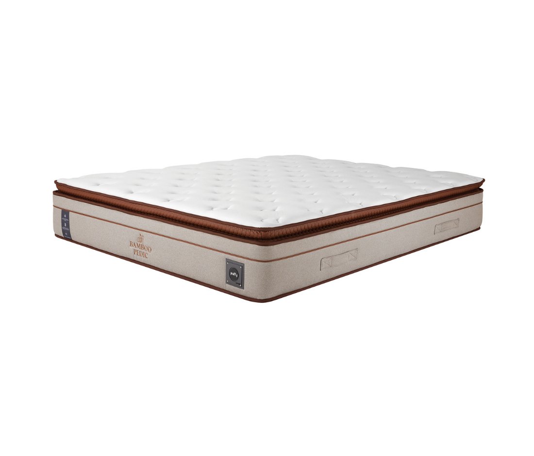Puffy Bamboo Pedic Yatak Yastık ve Alez Hediyeli