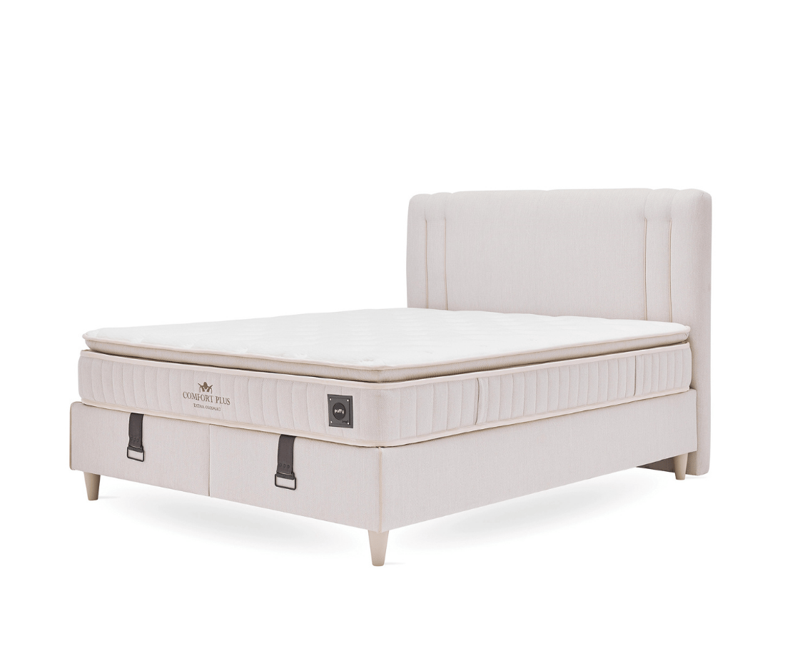 Puffy Comfort Plus V.2 Yatak Baza Başlık 3'lü Set