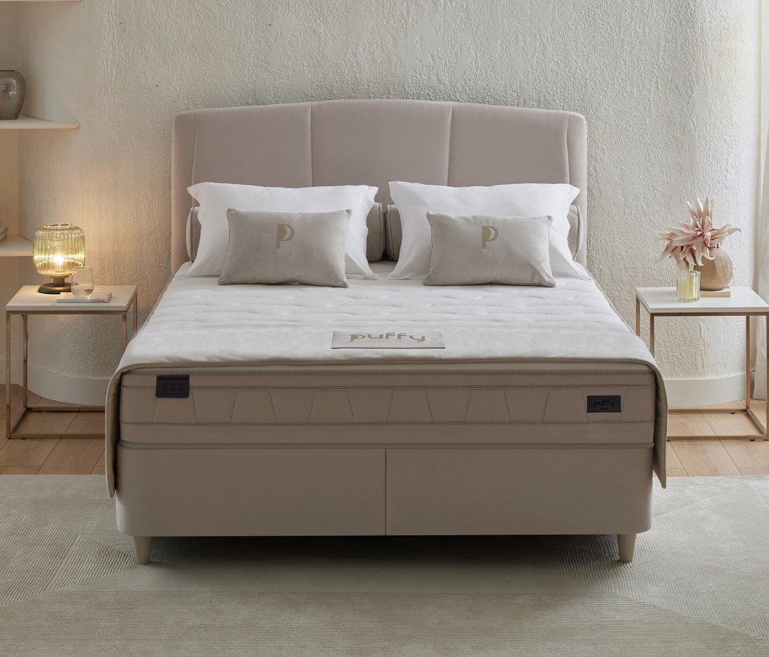 Puffy Dual Dream Plus Yatak Baza Başlık 3'lü Set