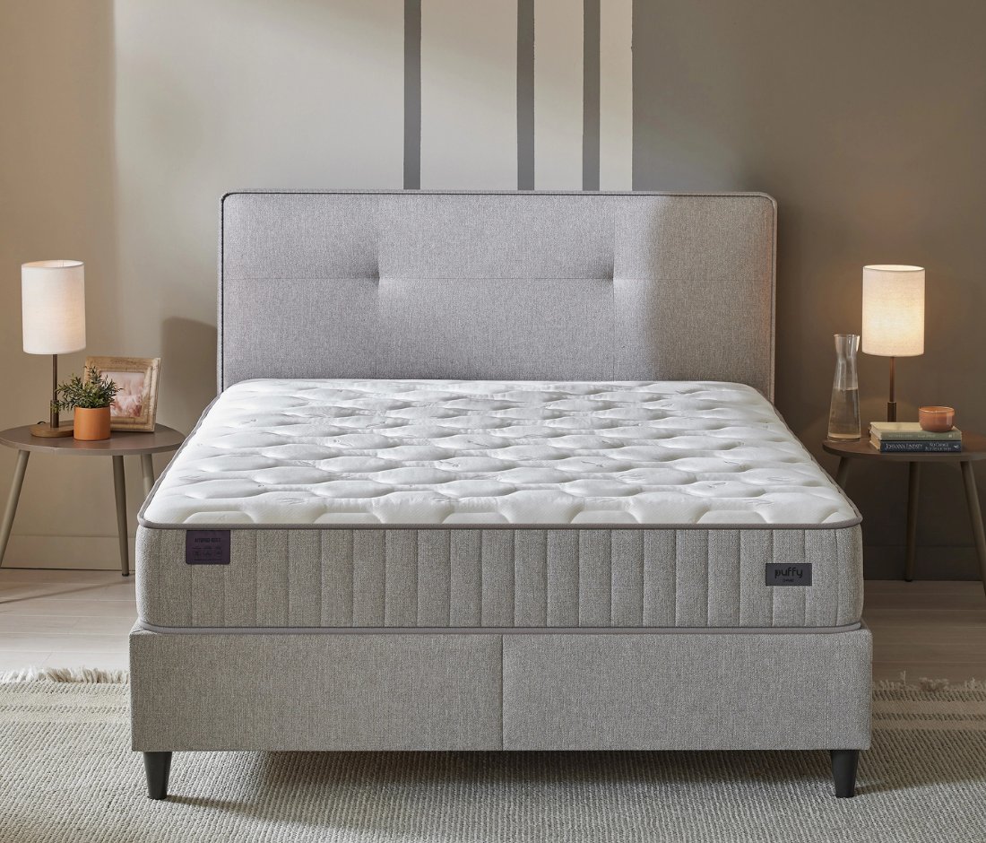 Puffy Hybrid Rest Yatak Baza Başlık 3'lü Set