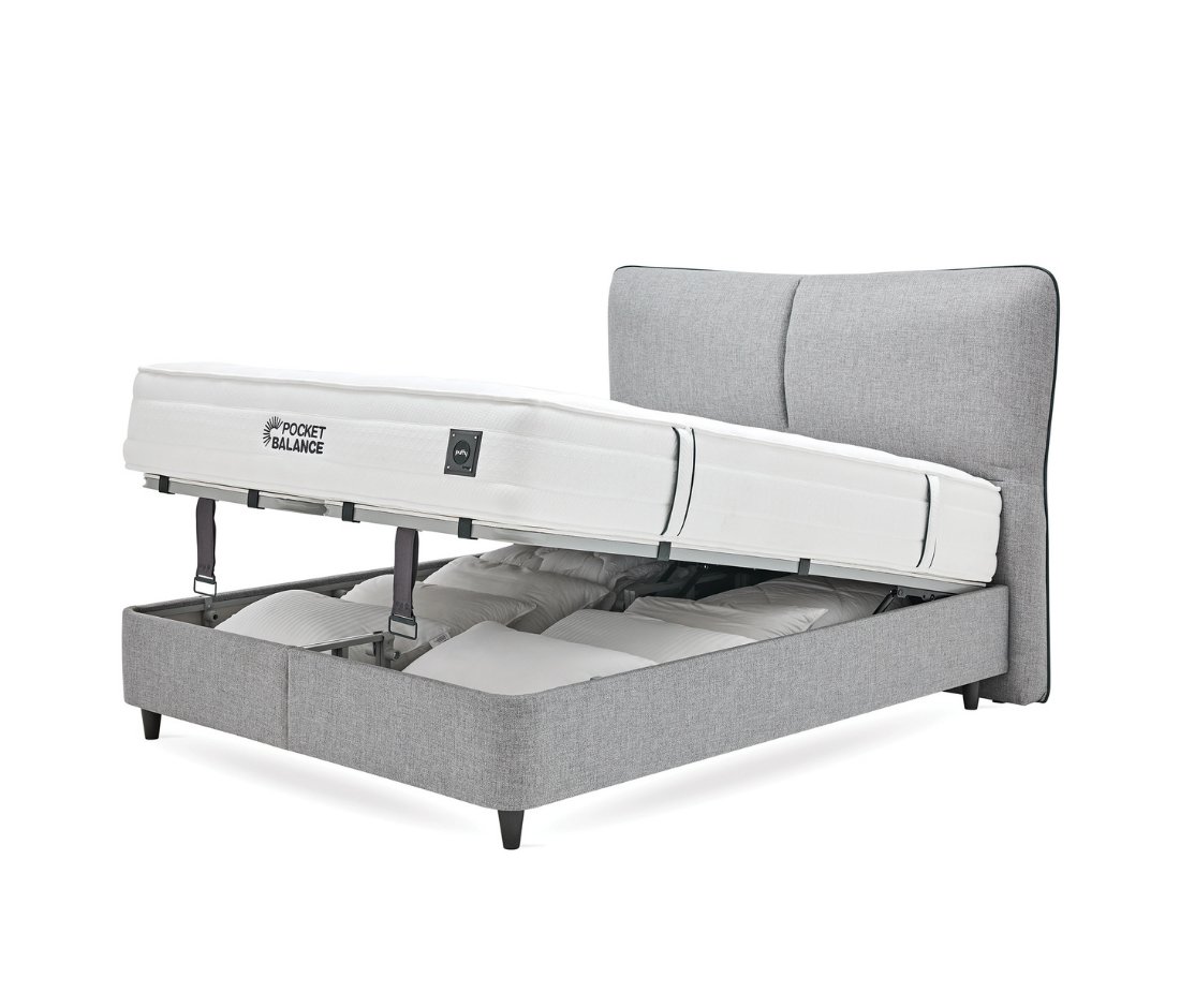Puffy Pocket Balance Yatak Baza Başlık 3'lü Set