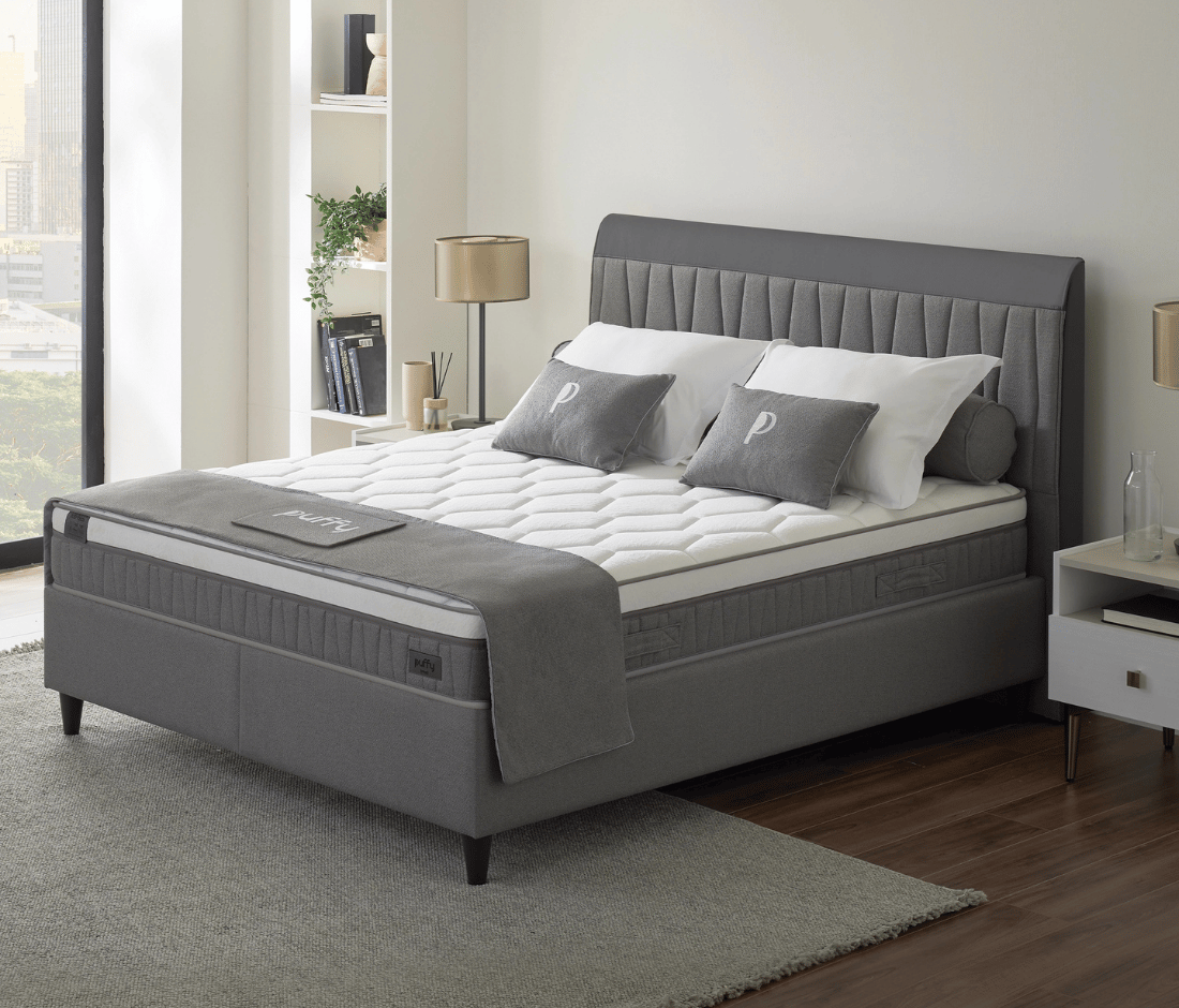 Puffy Sleep Touch Yatak Baza Başlık 3'lü Set