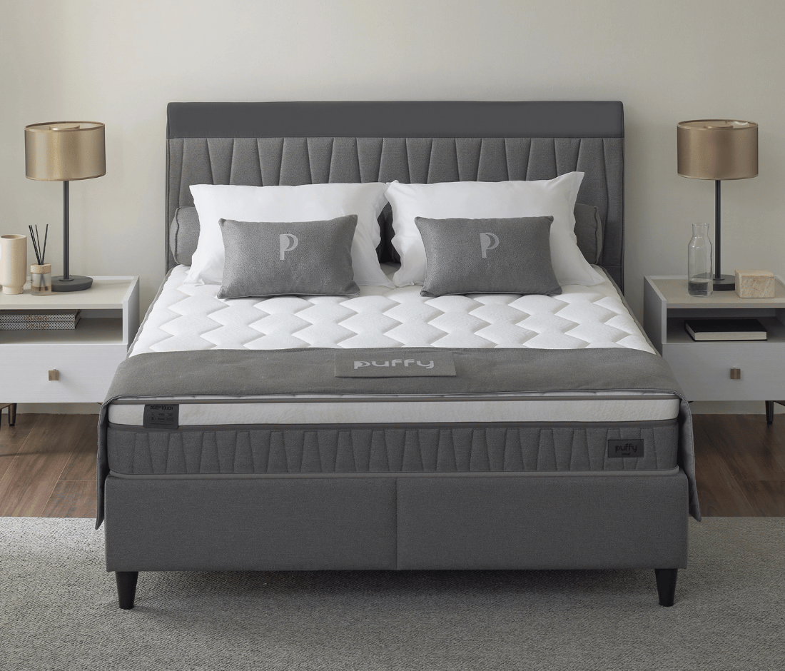 Puffy Sleep Touch Yatak Baza Başlık 3'lü Set