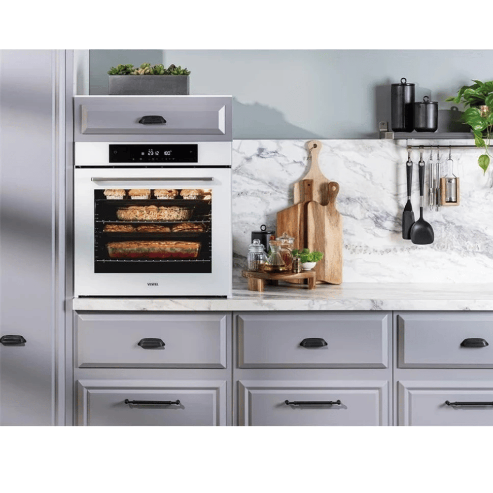 Vestel AF-9786 B Beyaz Ankastre Fırın