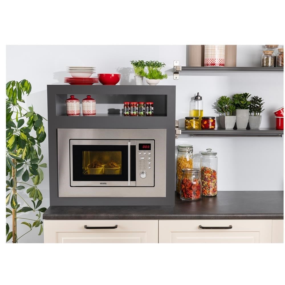 Vestel AMD-2011 X 1000 W 20 lt Ankastre Mikrodalga Fırın