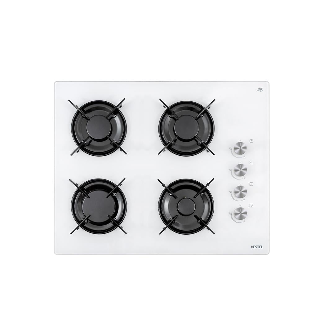 Vestel AO-65104 B-DG-T 65 cm 4 Gözü Gazlı Ankastre Ocak