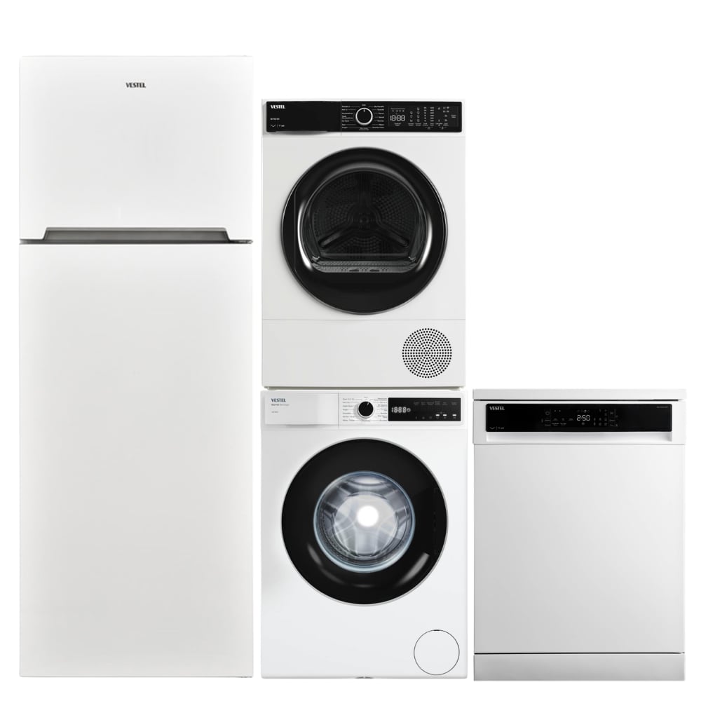 Vestel beyaz İnci Beyaz Eşya Seti Çeyiz Paketi