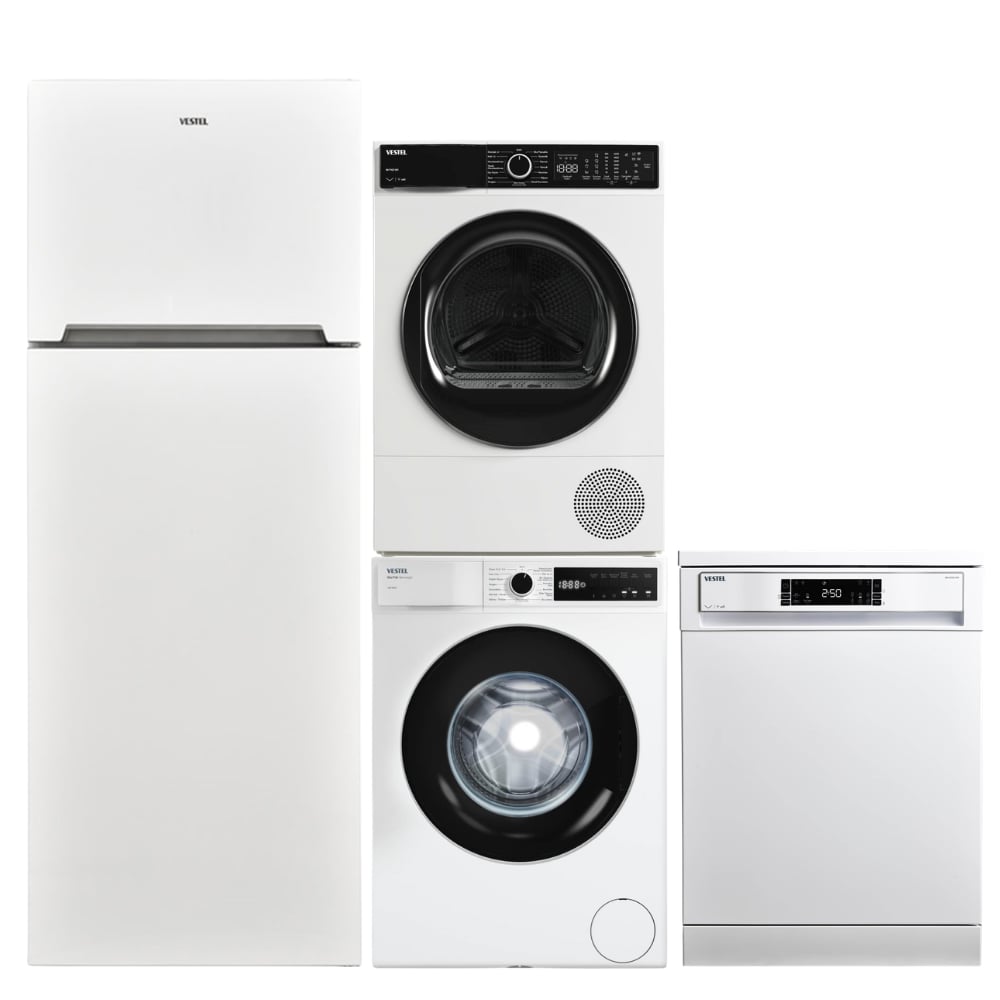 Vestel beyaz İnci Beyaz Eşya Seti Çeyiz Paketi