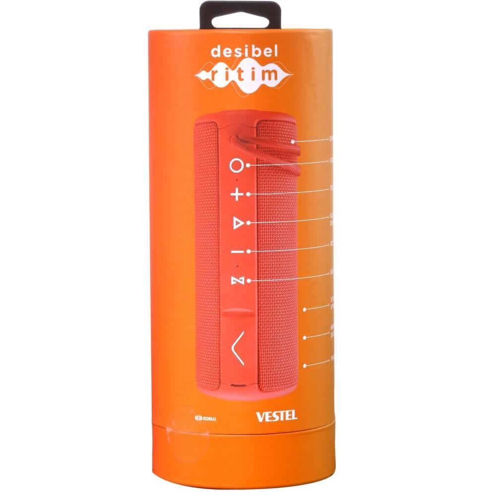 VESTEL Desibel H500 Bluetooth Hoparlör Kırmızı
