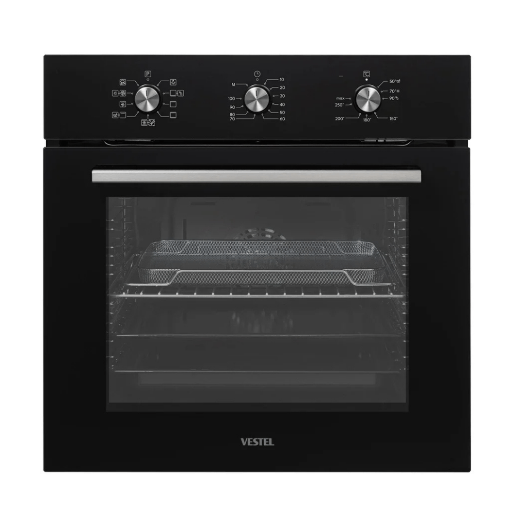 Vestel Eğik Siyah Avantajlı 65 Lightfry Set