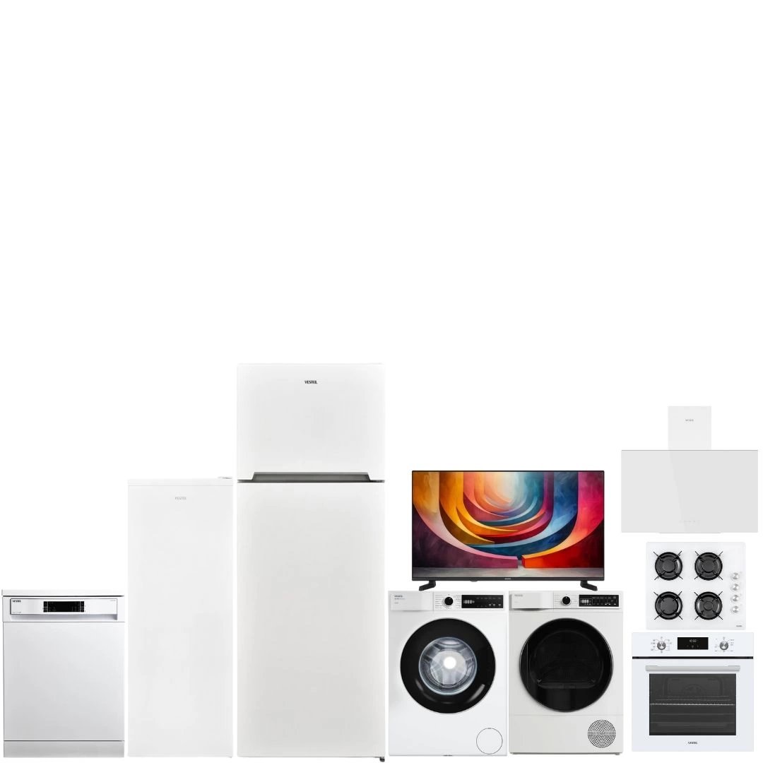 Vestel ''Geniş Aile'' Beyaz Eşya Seti Çeyiz Paketi