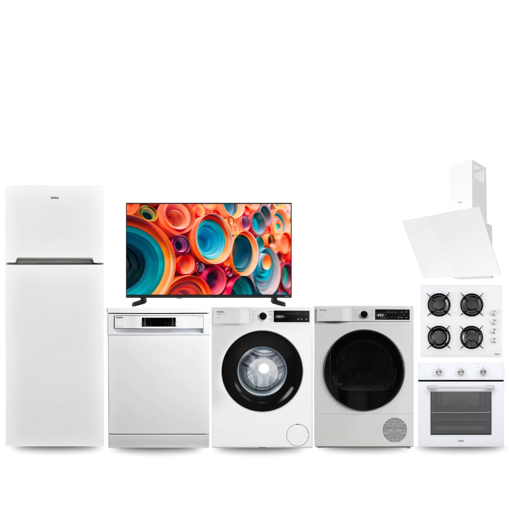 Vestel Geniş Evim Beyaz Eşya Çeyiz Paketi
