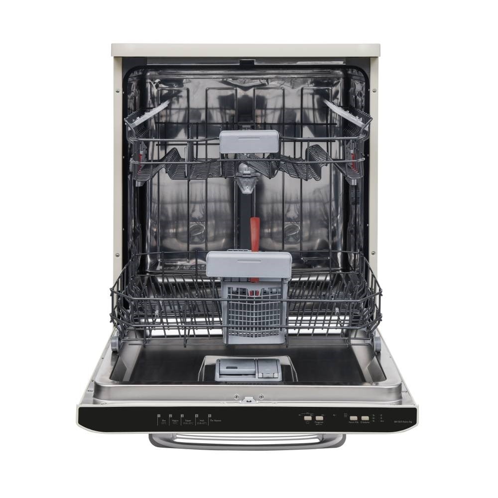 Vestel Retro Bej Bulaşık Makinesi + 520 Lt. Buzdolabı İkili Beyaz Eşya Seti
