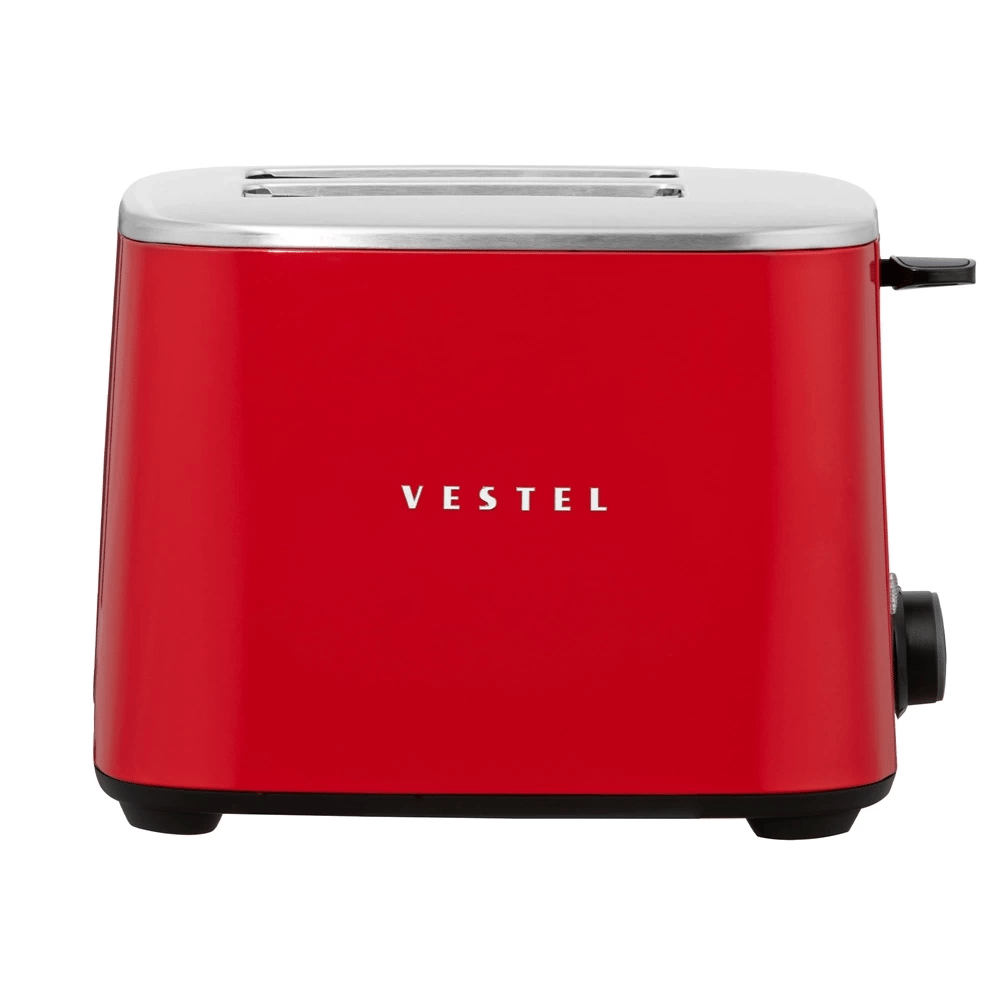 Vestel Retro Kırmızı 2 Dilim Ekmek Kızartma Makinesi