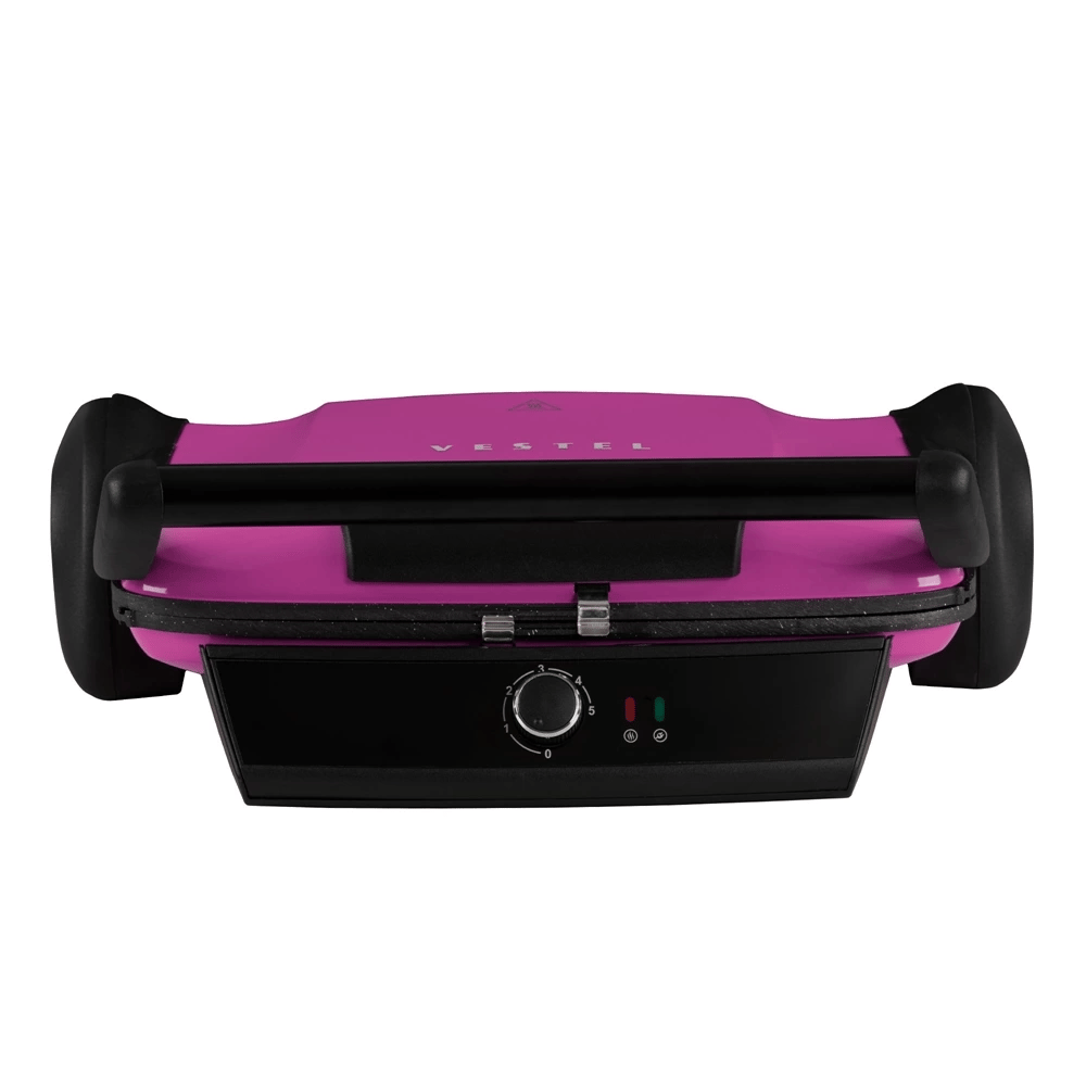 Vestel Retro T7000 Pembe 2000 W Tost Makinesi