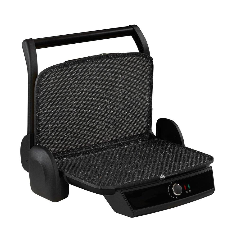 VESTEL RETRO T7000 SİYAH TOST MAKİNESİ