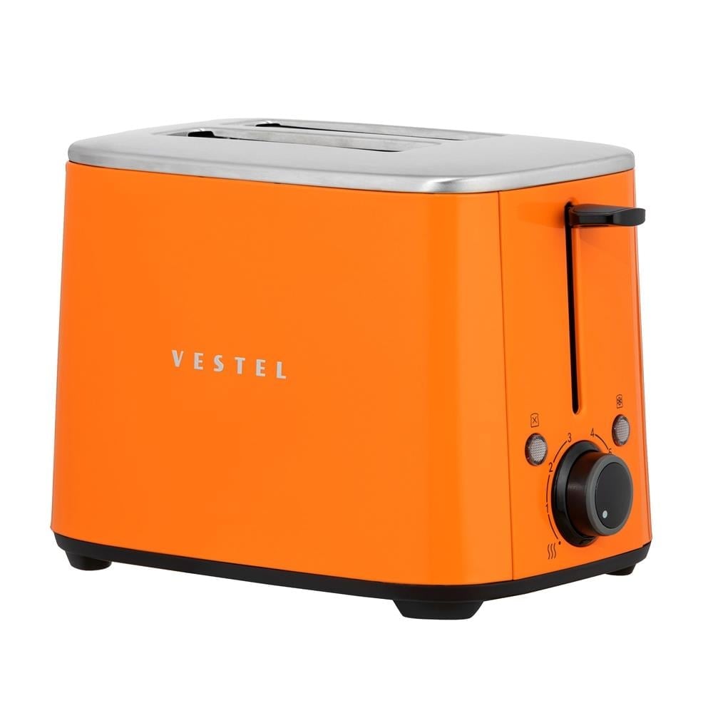 Vestel Retro Turuncu 2 Dilim Ekmek Kızartma Makinesi