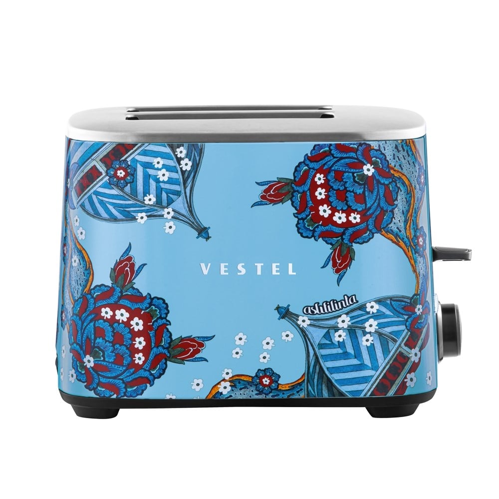 Vestel x Aslı Filinta Retro Düş Mavisi Çini Küçük Ev Aleti Set