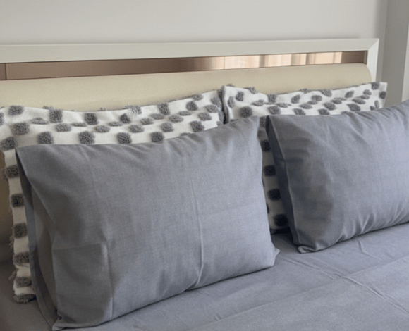 ponpon detaylı pike takımı