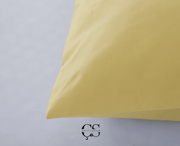 Yastık Kılıfı 50 x 70 cm - Sarı