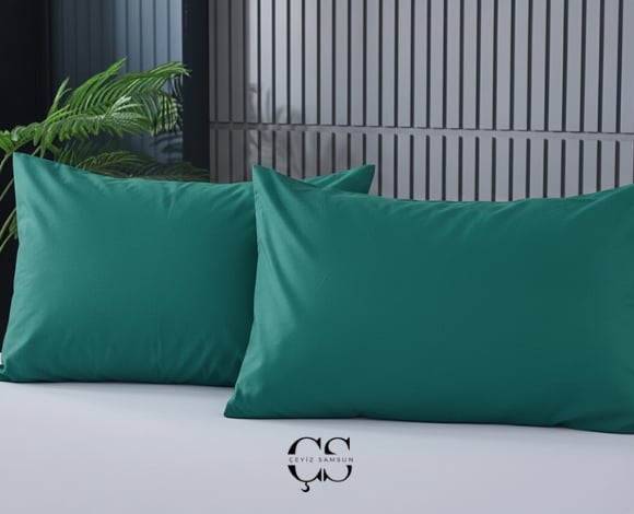 Yastık Kılıfı 50 x 70 cm - Zümrüt