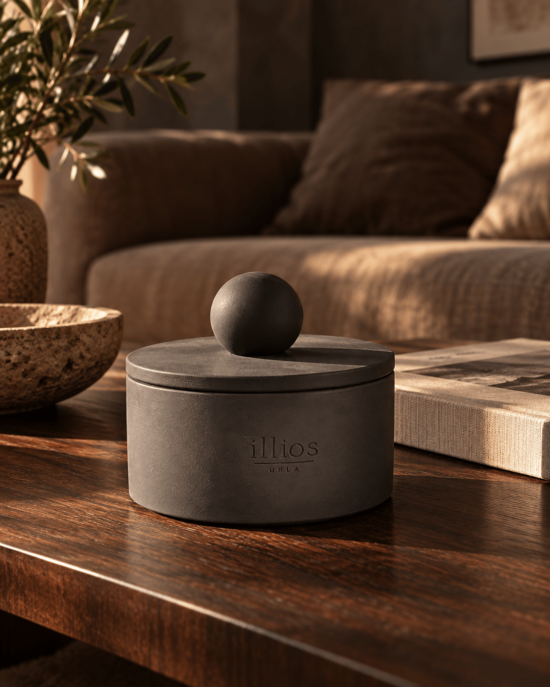 Ball Black x Lava Stone