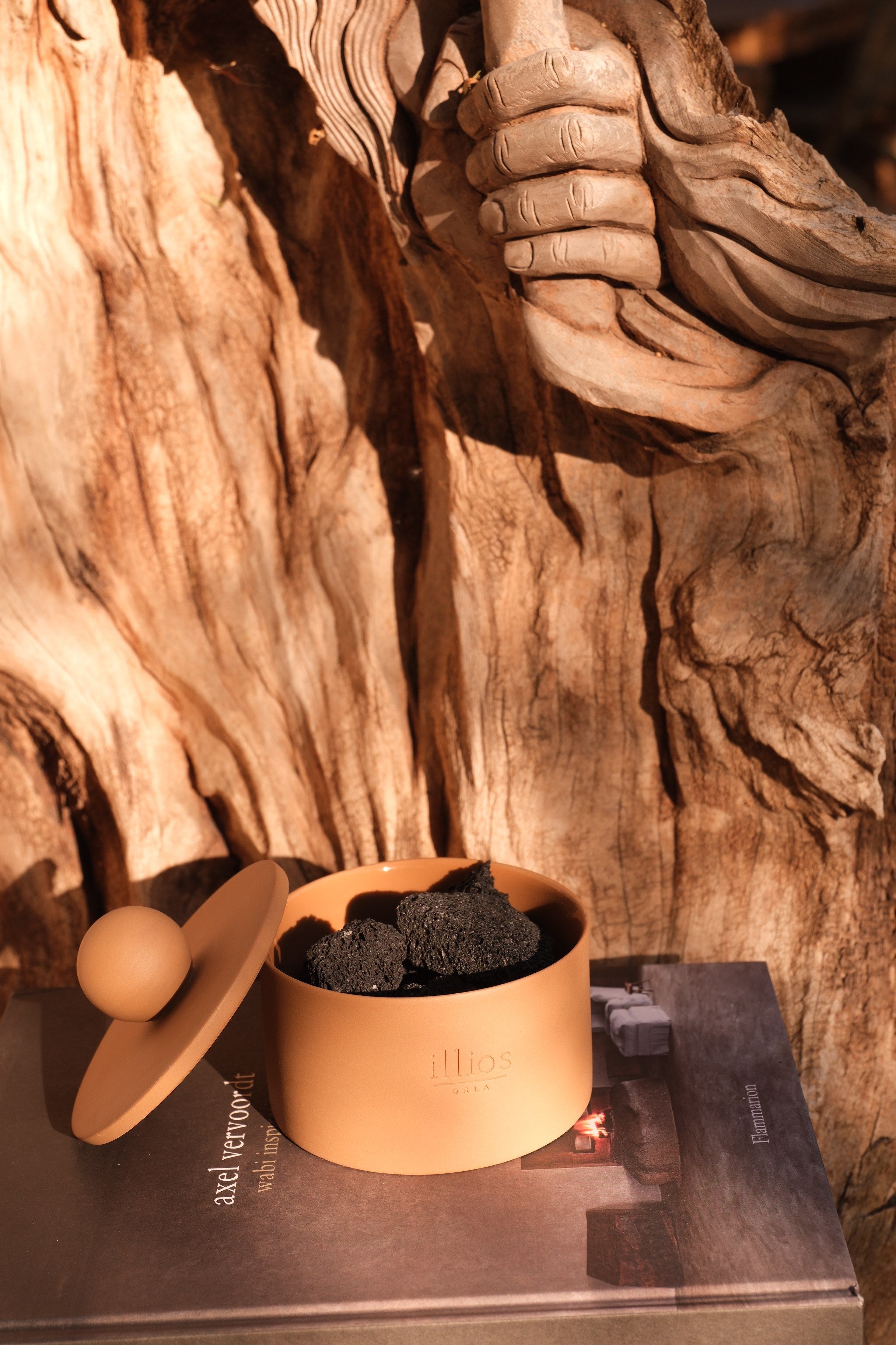 Ball Brown x Lava Stone