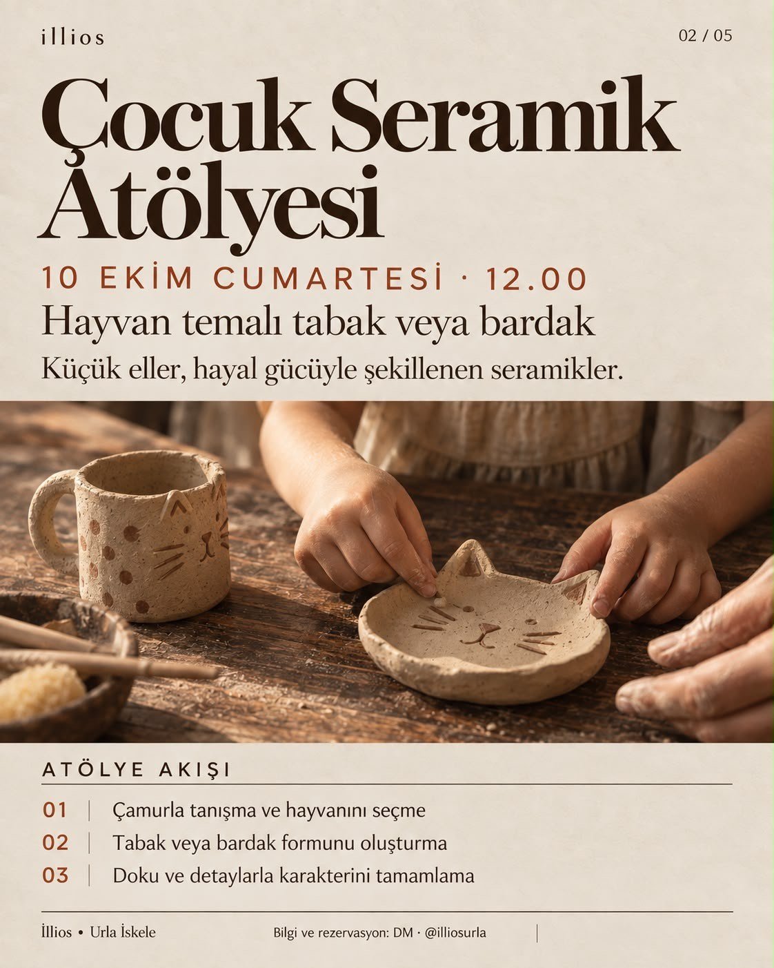 Çocuk Seramik Atölyesi