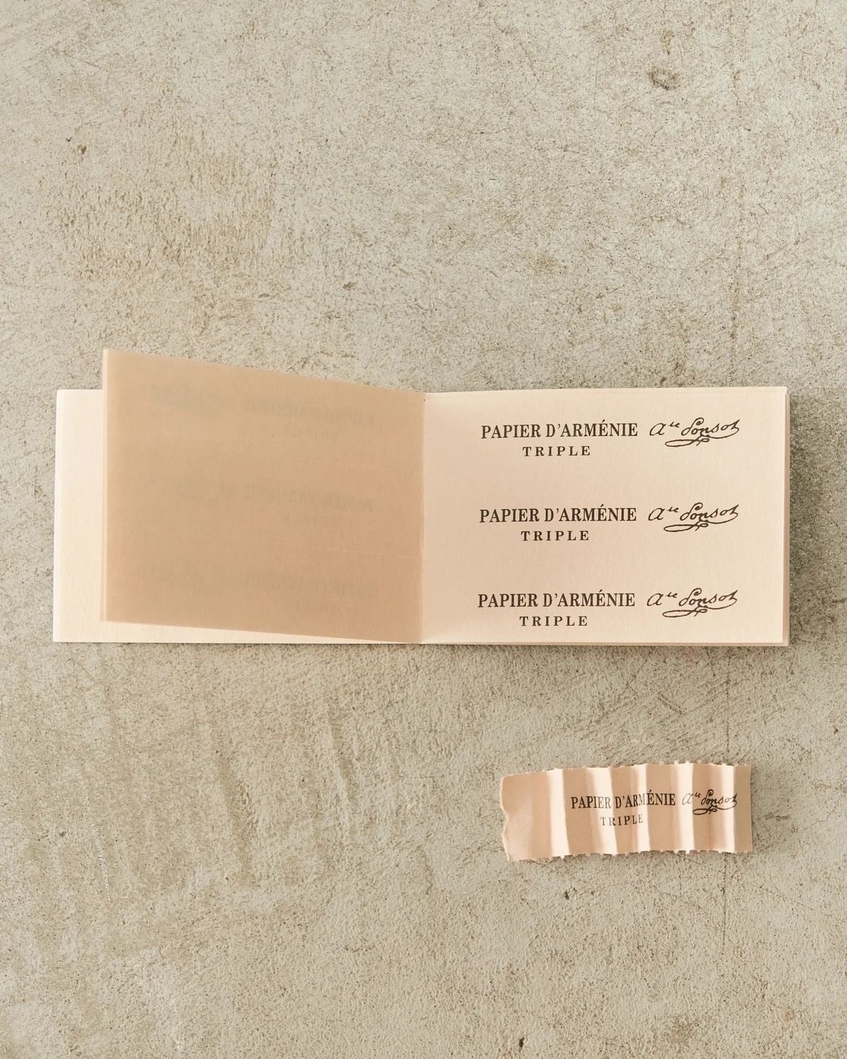 Papier d'Arménie- Rose